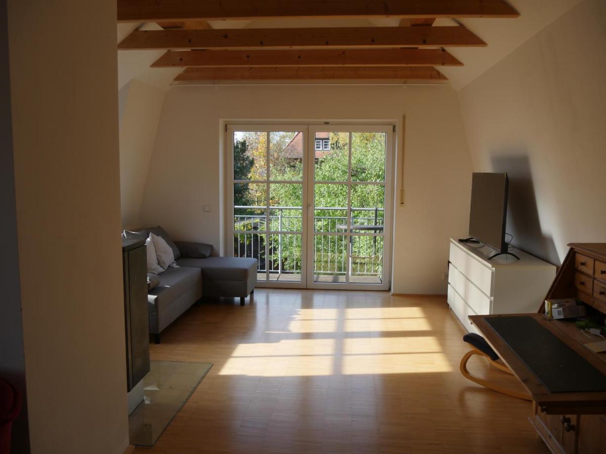 Maisonette-Wohnung In Nuernberg Mit Kamin Bagian luar foto